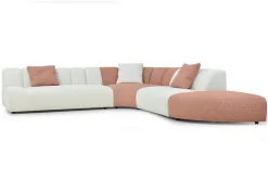 Sofakombination Diva zweifarbig B 314 cm