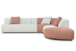 Sofakombination Diva zweifarbig B 314 cm