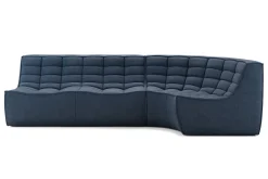 Sofakombination N701 Eco Stoff graphit