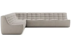 Sofakombination N701 Eco Stoff beige