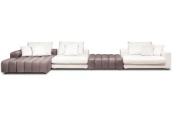 Sofalandschaft Bella XXL beige braun