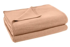 Soft-Fleece Decke 180 x 220 cm sand