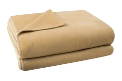 Soft-Fleece Decke 160 x 200 cm camel