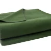 Soft-Fleece Decke 160 x 200 cm dunkel jade