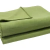 Soft-Fleece Decke 110 x 150 cm grün