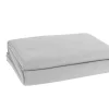 Soft-Fleece Decke 160 x 200 cm hellgrau