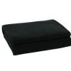 Soft-Fleece Decke 160 x 200 cm schwarz