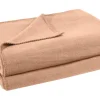 Soft-Fleece Decke 160 x 200 sand