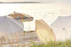 Sonnenschirm Gatsby grau gestreift