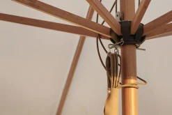 Sonnenschirm Paliano taupe D 350 cm
