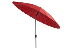 Sonnenschirm Shanghai rot H 270 cm