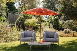 Sonnenschirm Sunbrella 250x250 rot