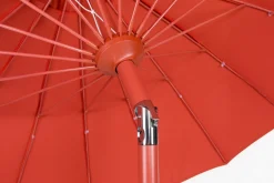 Sonnenschirm Sunbrella 250x250 rot