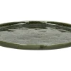 Speiseteller Spiro grün D 27 cm