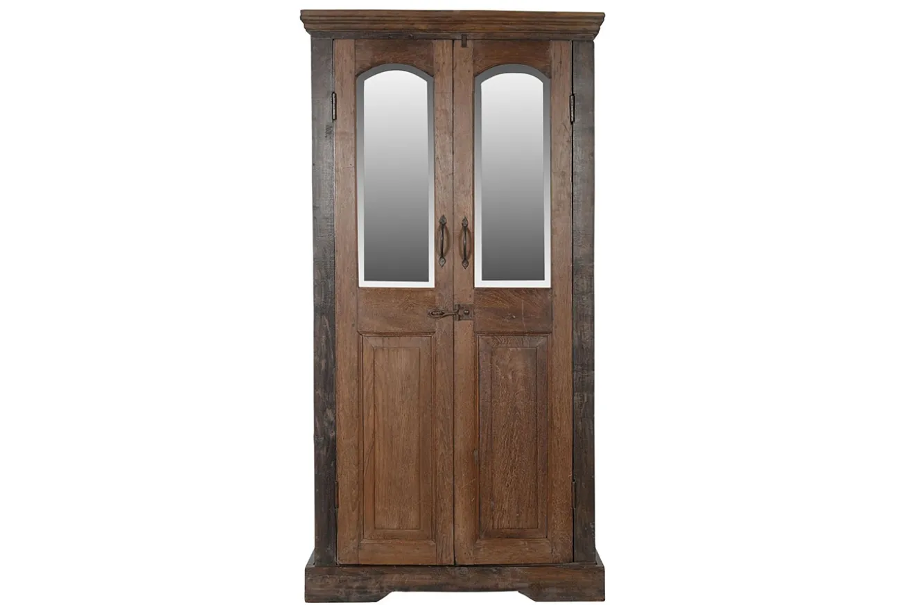 Spiegelschrank Vintage braun