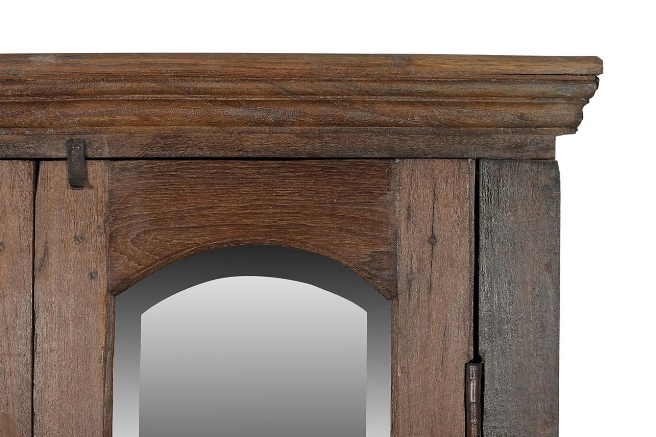 Spiegelschrank Vintage braun