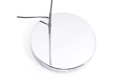 Standleuchte Goose Chrom Schwarz H 205 cm
