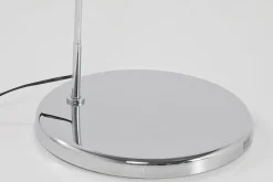 Standleuchte Goose Chrom Schwarz H 205 cm
