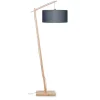 Stehlampe Andes Bambus dunkelgrau H 176