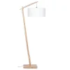 Stehlampe Andes Bambus weiss H 176