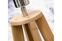 Stehlampe Everest Bambus natur dunkelgrau H 158