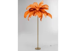 Stehlampe Feather Palm rot