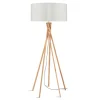 Stehlampe Kilimanjaro Bambus Textil natur