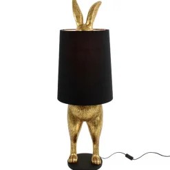 Stehlampe Rabbit gold/schwarz