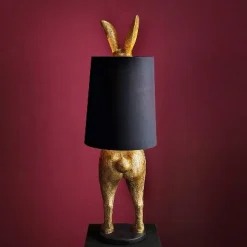 Stehlampe Rabbit gold/schwarz