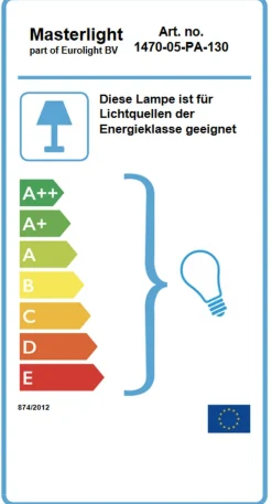 Stehlampe Vera gold H 175 cm