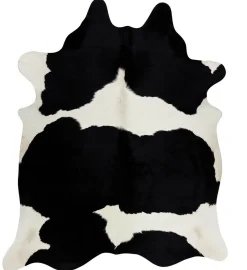 Stierfell schwarz weiss ca 3-4 qm