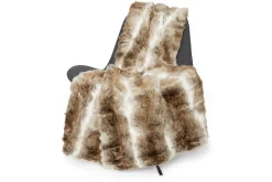 Stormy Decke Nature Melange gestreift 120 x 180 cm