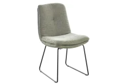 Stuhl Bilbao Stoff grün