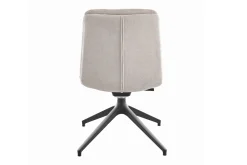 Stuhl Bilbao Stoff natur drehbar