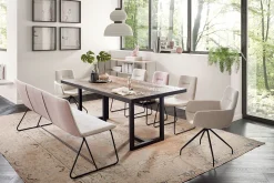 Stuhl Dario Stoff natur