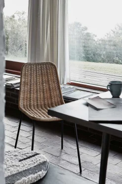 Stuhl Hanoi Kunstrattan geflochten natur