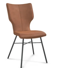 Stuhl Joni Leder cognac h 91 cm