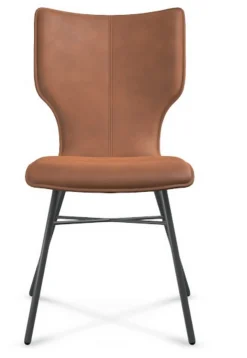 Stuhl Joni Leder cognac h 91 cm