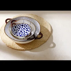 Suppenschale Anafi blau weiss D 17,5 cm