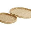 Tablett Fuji Rattan oval Set