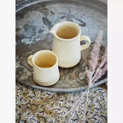 Tablett Metall vintage rund D 51 cm