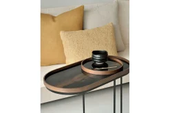 Tablett Notre Monde Bronze länglich M