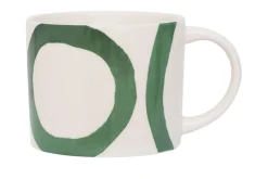 Tasse Tazza dunkelgrün D 10,5 cm