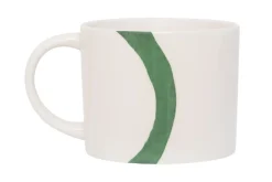 Tasse Tazza dunkelgrün D 10,5 cm
