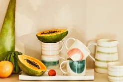 Tasse Tazza orange D 10,5 cm