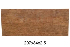 Teakholzplatte Antik 207x84