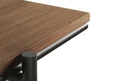 Teakholztisch Oscar Metall B 140 cm