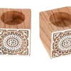 Teelichthalter Vintage natur