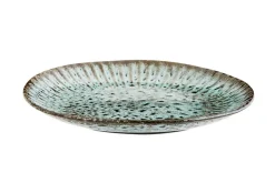 Teller Keramik petrol D 22 cm