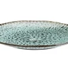 Teller Keramik petrol D 27 cm